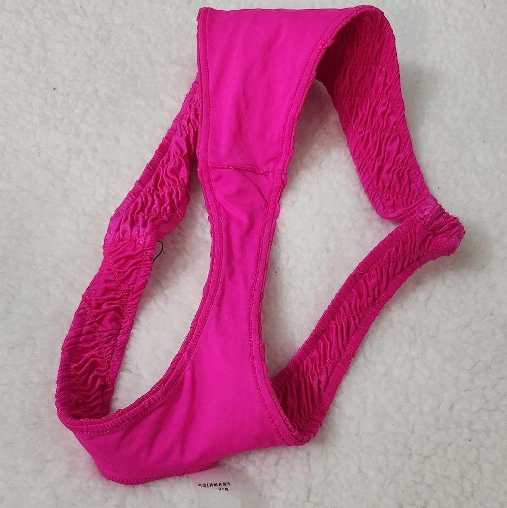 New!Frankie's Bikinis Full Moon‎ Micro Shine Bikini Bottom